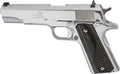 Iver Johnson 1911A1 .38 Super Automatic Pistol with Chrome Finish and 5-Inch Barrel