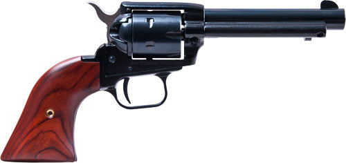 Heritage Firearms Heritage 22LR 4.75-inch Fixed Sight Revolver with Blued Finish and Wood Grip