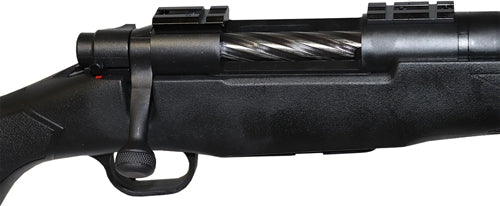 Mossberg Patriot 450 Bushmaster Bolt-Action Sporting Rifle with Threaded Barrel and Synthetic Stock