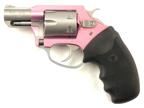 Charter Arms Pink Lady .22 Mag Revolver with 2-Inch Barrel and Rubber Grips