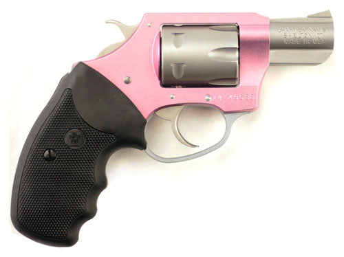 Charter Arms Pink Lady .22 Mag Revolver with 2-Inch Barrel and Rubber Grips