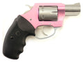 Charter Arms Pink Lady .22 Mag Revolver with 2-Inch Barrel and Rubber Grips
