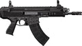 CZ-USA Bren 2 MS Pistol in 7.62x39 with Adjustable Sights and 30-Round Magazine