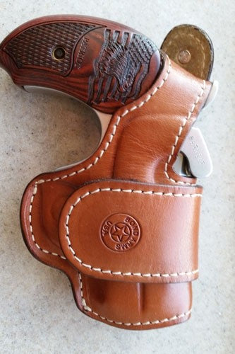 Bond Arms Patriot Double Barrel 3-inch .45LC/410 with Flag & Eagle Grip and Holster