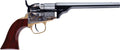 Cimarron Model 1862 Pocket .380 ACP Revolver with 6-Inch Barrel and Walnut Grip