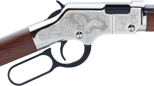 Henry Silver Eagle 2nd Edition Lever Action Rifle in .22 LR with Octagon Barrel