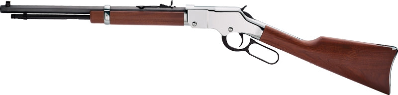 Henry H4 GoldenBoy Silver .22 LR Lever-Action Sport Rifle with Walnut Stock and Octagon Barrel