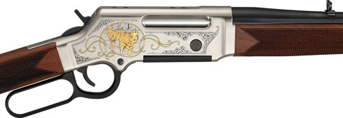 Henry H14 Long Ranger Coyote .223 Rem/5.56 NATO Sporting Rifle with Walnut Stock