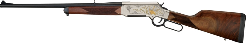 Henry H014WL308 Long Ranger Elk Sporting Rifle in .308 Winchester with Walnut Stock and Gold Inlay