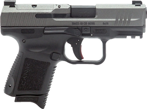 Canik TP9 Elite Sc 9mm Semi-Auto Pistol with 3.5-Inch Barrel and 12-Round Capacity and Tungsten Finish