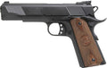 Iver Johnson 1911A1 Eagle 9mm Pistol with Matte Blue Finish and Wood Grips