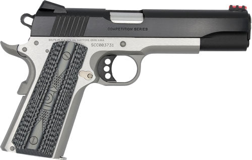 Colt Competition .45 ACP 5-Inch Semi-Auto Pistol with Bi-Tone Finish and Fiber Optic Sights