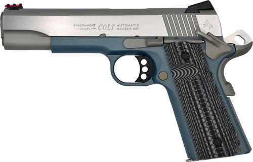Colt Competition 9mm Luger Semi-Auto Pistol with 5-inch National Match Barrel and G10 Grip