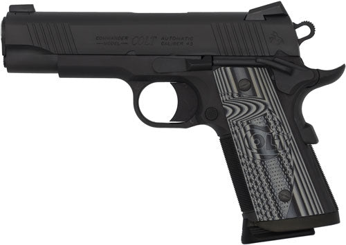 Colt Combat Unit .45 ACP 4.25-inch Semi-Auto Pistol with G10 Grips and Night Sights