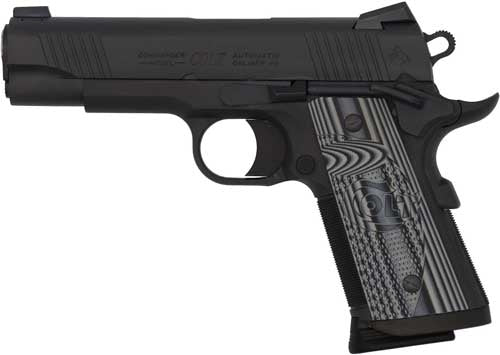 Colt Combat Unit 9mm Semi-Auto Pistol with 4.25-Inch Barrel and Night Sights