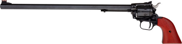 Heritage 22LR 16-Inch Adjustable Blued Single-Action Revolver with Cocobolo Grips