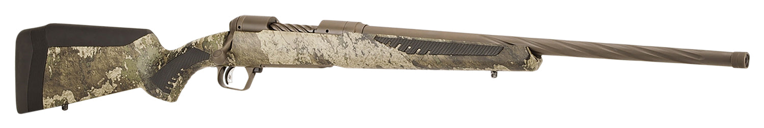 Savage 110 High Country Camo Bolt Action Rifle with 22-inch Fluted Barrel and 6.5 Creedmoor Caliber