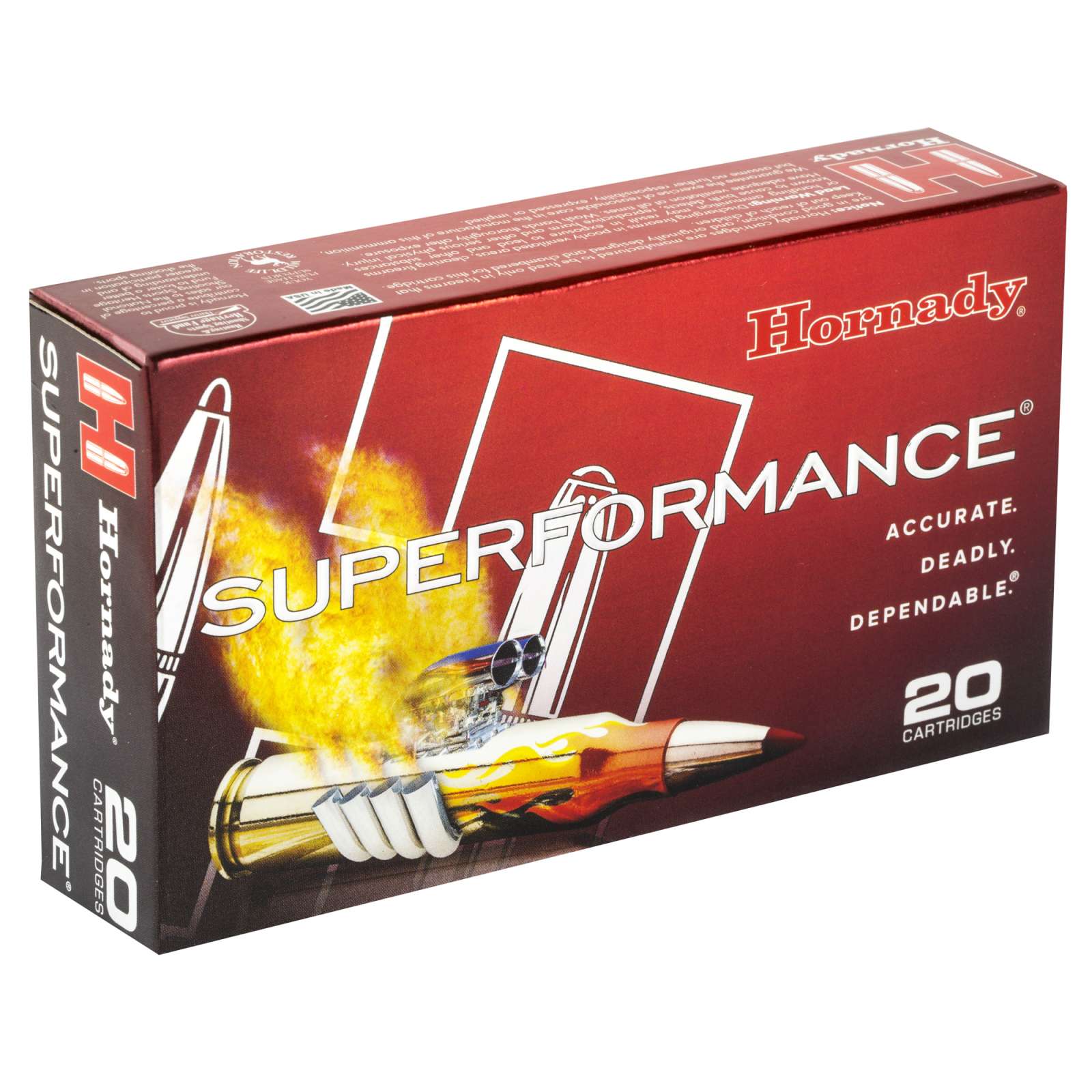 Hornady Superformance .260 Remington 129 Grain SST Hunting Ammo - 20 Rounds per Box
