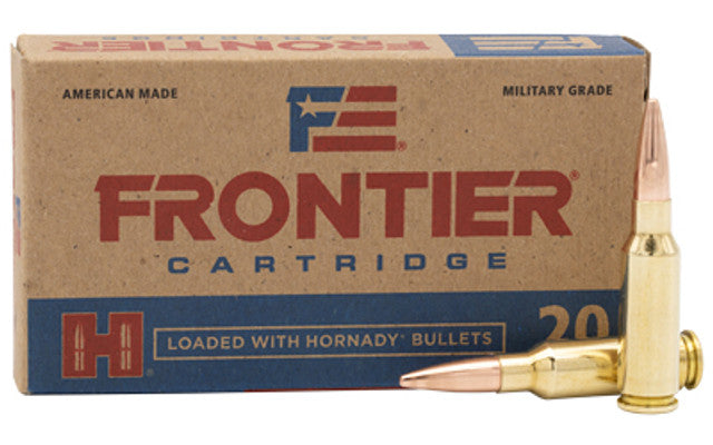 Hornady Frontier 6.5 Grendel 123 Grain Full Metal Jacket Rifle Ammunition, 20 Rounds per Box