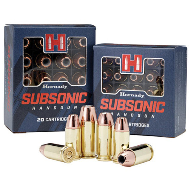 Hornady Subsonic .40 S&W 180-Grain XTP Bullet – 20 Rounds per Box