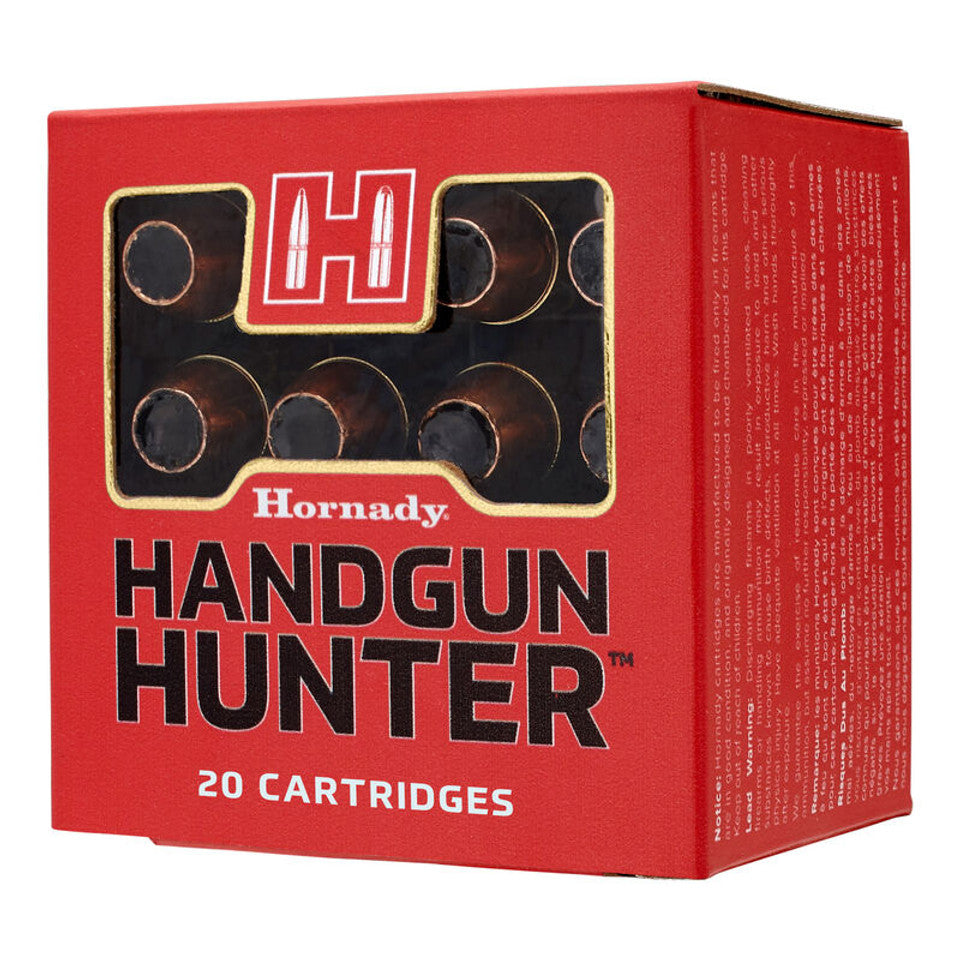 Hornady MonoFlex .44 Magnum Personal Defense 200 Grain Hollow Point Ammunition, 20 Round Box