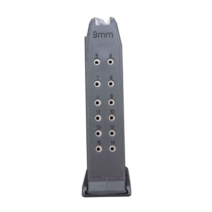Red White And Blue 9mm Magazine for Glock 19 - 15 Round Capacity