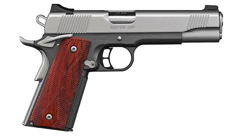 Kimber Custom CDP .45 ACP Pistol with 5-Inch Barrel and Charcoal Gray Finish