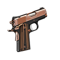 Kimber Rose Gold Ultra II .45 ACP Pistol with Night Sights - KIM3200373