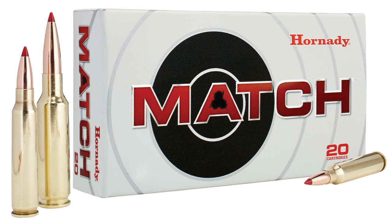 Hornady Match 6.5 Creedmoor 147 Grain ELD Ammo - 20 Rounds per Box, 200 Rounds Case