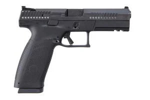 CZ P-10F 9mm Full-Size Striker Fired Pistol with 2 Magazines and Black Polycoat Finish