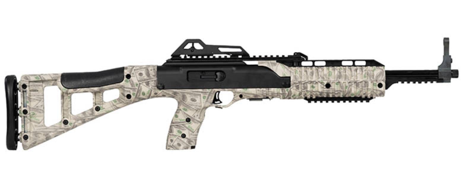 Hi Point 995TS-Money 9mm Carbine Rifle with $100 Bill Pattern Finish