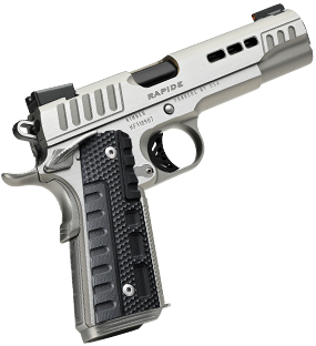 Kimber Rapide Frost 9mm PSTL 5" Semi-Automatic 1911 with Match Grade Barrel and G10 Grip