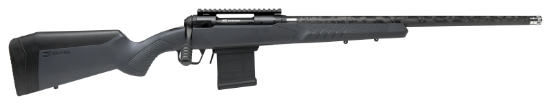 Savage 110 Carbon Tactical Bolt-Action Rifle with .308 Winchester, 22-Inch Carbon Fiber Barrel, Gray Synthetic Stock
