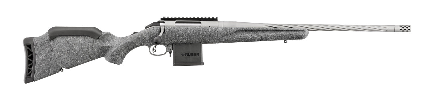 Ruger American G2 Rifle in 204 Ruger with 20-Inch Spiral Fluted Barrel and Gray Cerakote Finish