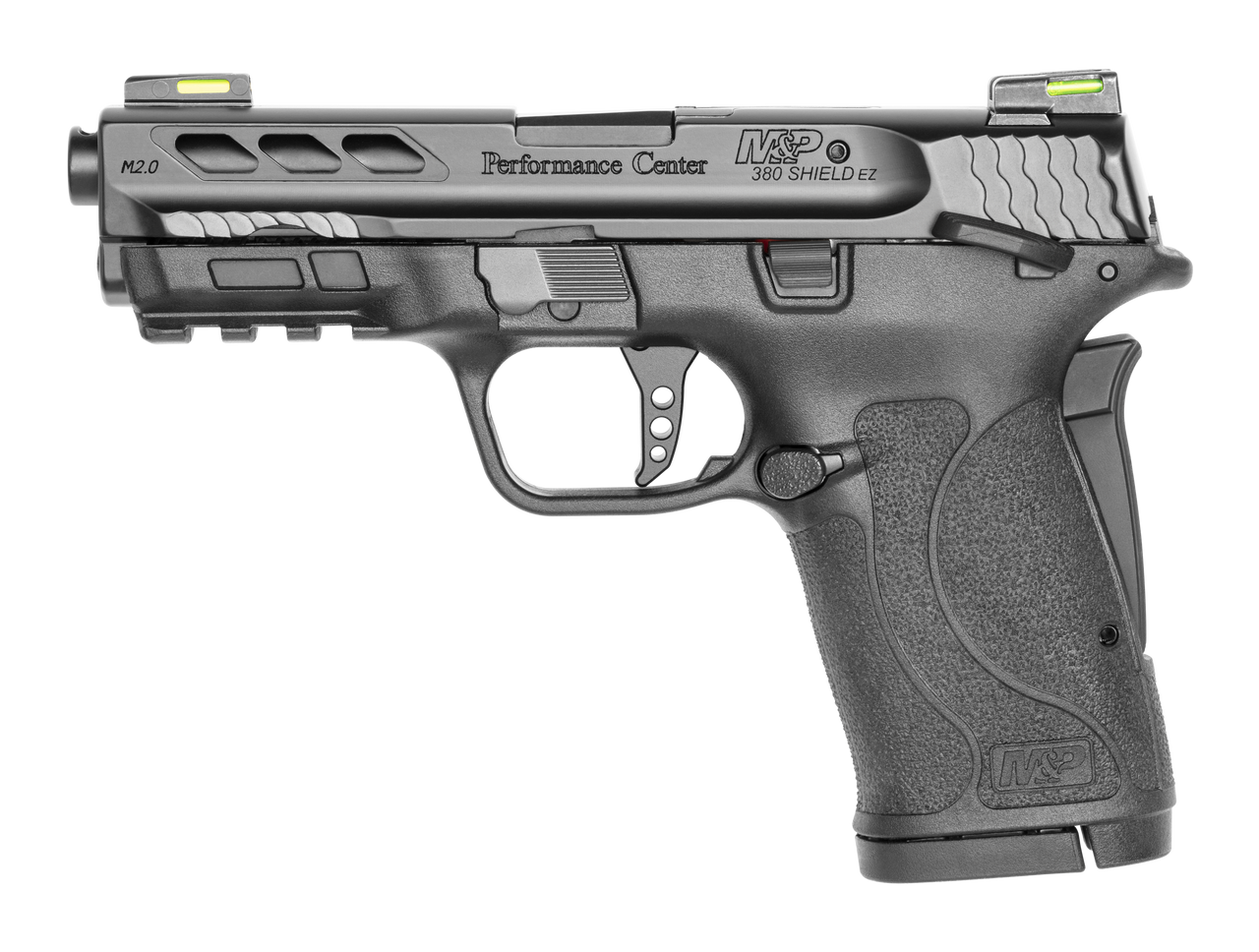 Smith & Wesson Shield EZ M2.0 380 ACP Compact Pistol with 3.8-Inch Ported Barrel and 8-Round Capacity