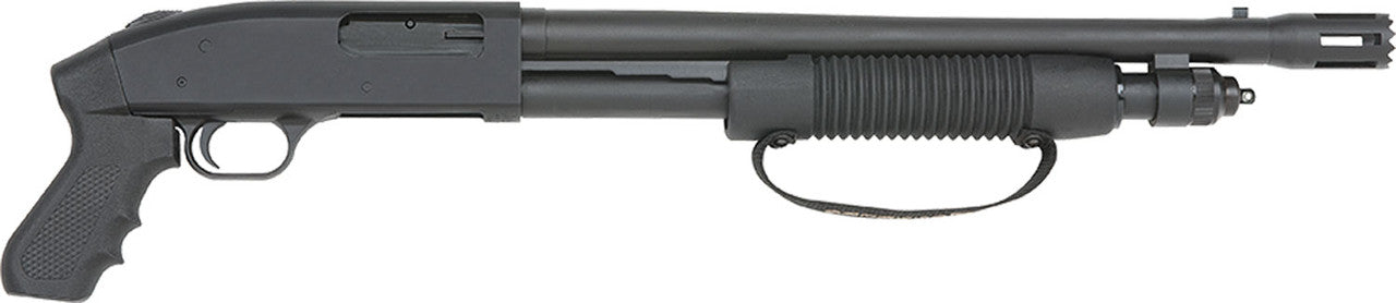 Mossberg 590 Security Cruiser 12 Gauge Pump-Action Shotgun with 18.5-inch Barrel and Pistol Grip Stock