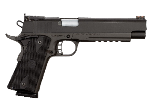 Rock Island M1911-A1 Pro Match .45 ACP 6-inch Barrel with Picatinny Rail and 1-8 Round Magazine