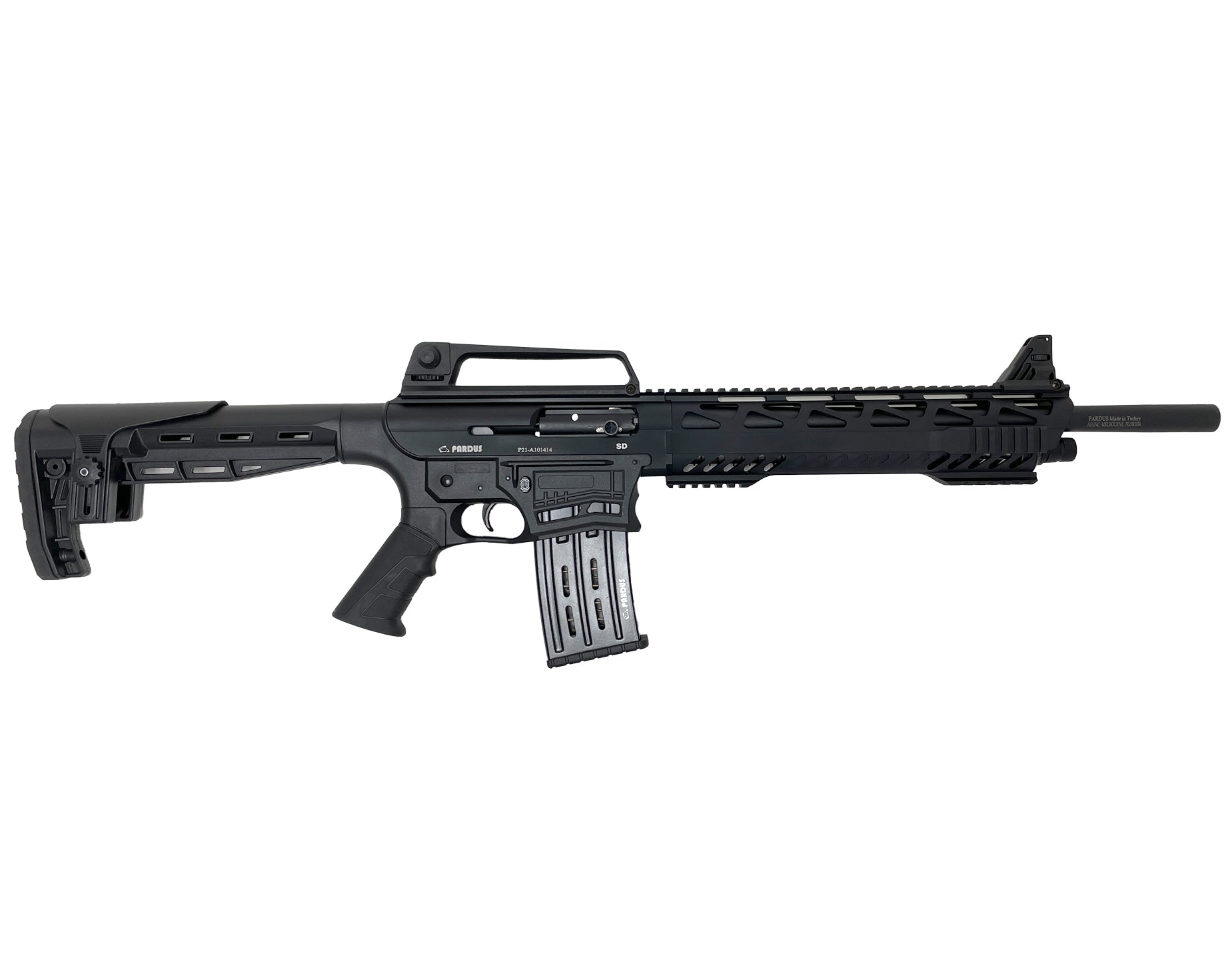 Pardus USSM SD12 12-Gauge AR12 Shotgun with 18.5-inch Barrel