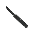 Cobratec Knives MCTDOMBLK Medium Dominator Black Knife