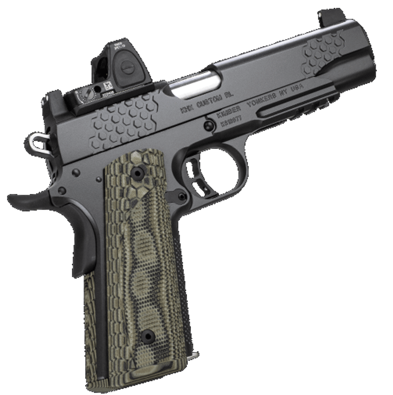 Kimber KHX Custom .45 ACP with Trijicon RMR and Red Dot Sight