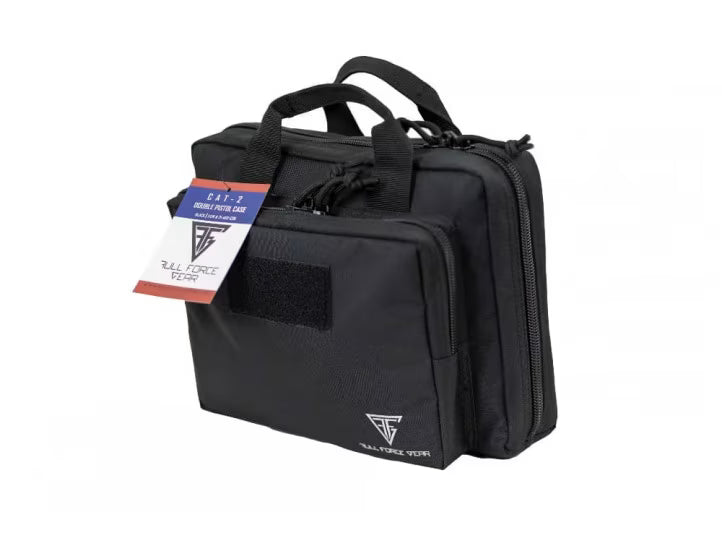 Full Forge Gear 21-402-C2B Double Pistol Bag, 12 x 10 inches, Black