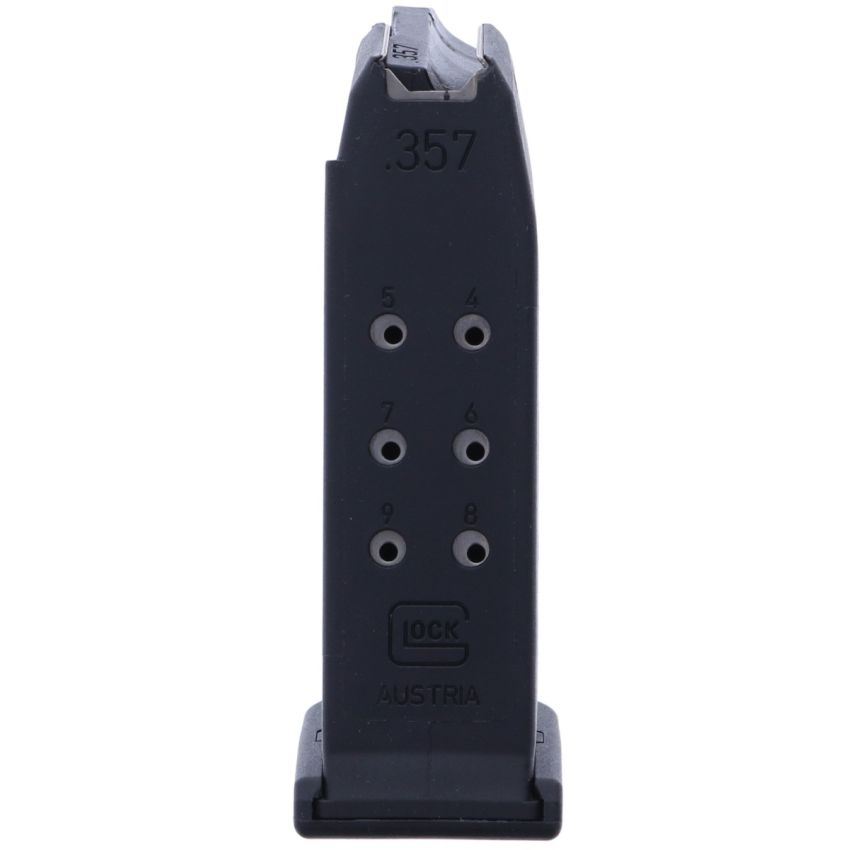 Glock G33 .357 SIG 9-Round Magazine - Black Polymer for Glock 33