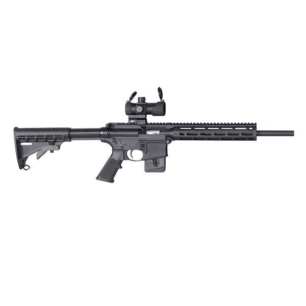 Smith & Wesson M&P 15-22 Sport II .22LR Semi-Automatic Rifle with 16.5-Inch Barrel and Red Dot Sight