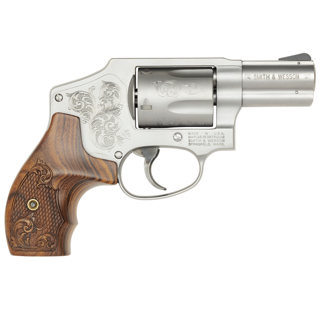Smith & Wesson Model 640 Cent Sts .357 Magnum Revolver with 2.13-inch Barrel and Wood Grips