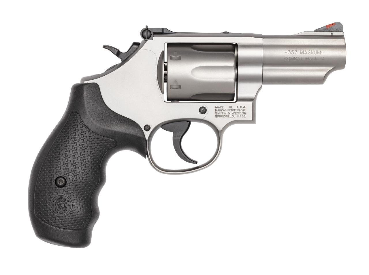 Smith & Wesson Model 66 Combat Magnum .357 Magnum with 2.75-inch Stainless Barrel and Adjustable Sights
