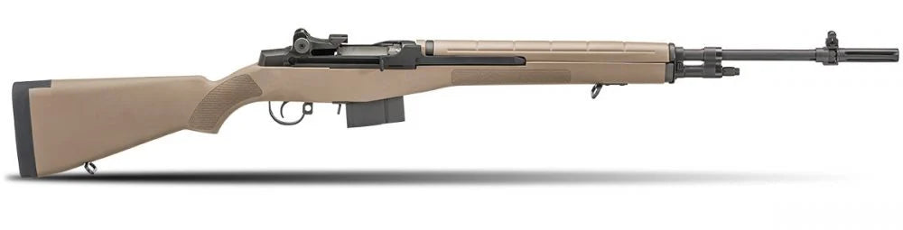 Springfield M1A Standard .308 Winchester with 22-Inch Carbon Steel Barrel and Flat Dark Earth Synthetic Stock