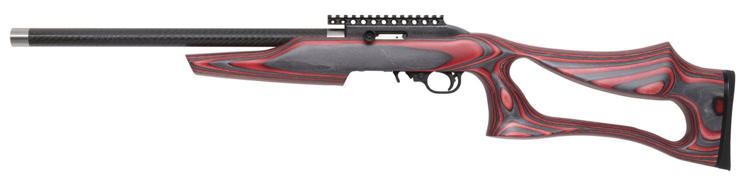 Magnum Research SwitchBolt .22LR Semi-Auto Rifle with Red Laminate Thumbhole Stock