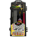 Pro Shot AR15 Tactical Cleaning Kit - Multi-Caliber Rifle Maintenance with Nylon Brushes and Cleaner/Oil