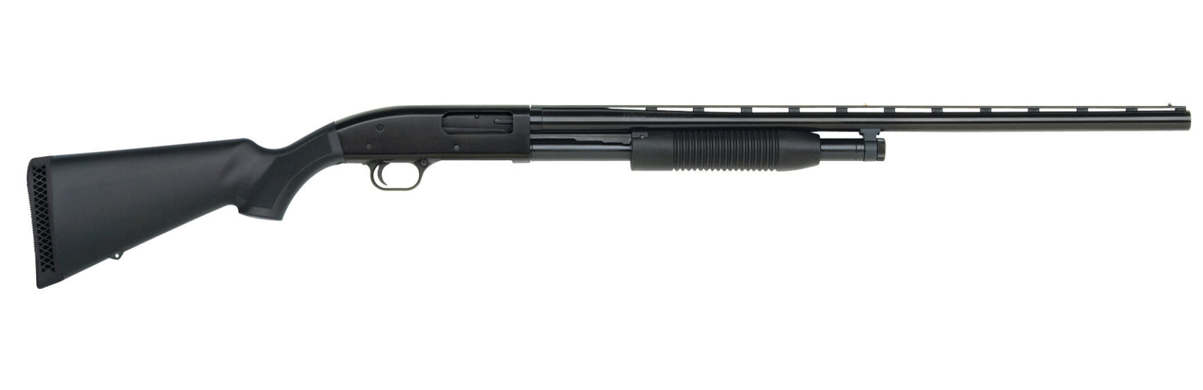 Mossberg Maverick 88 Field 12 Gauge Pump Shotgun with 28-Inch Vent Rib Barrel and Black Synthetic Stock