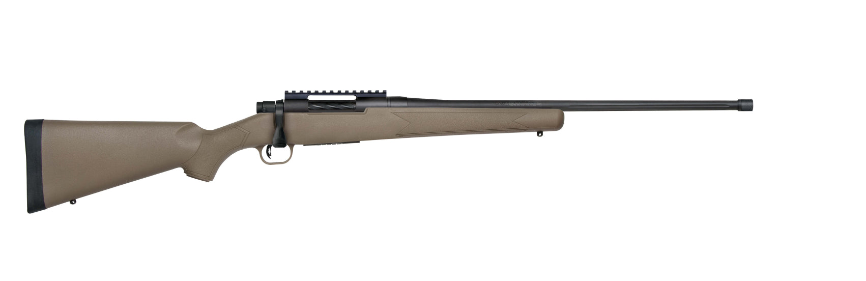 Mossberg Patriot Predator Bolt-Action Rifle in 6.5 Creedmoor with 22-Inch Threaded Fluted Barrel and Flat Dark Earth Synthetic Stock